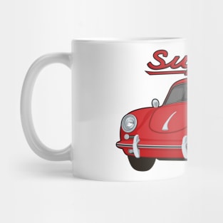 356 B Super 90 Car classic vintage retro Mug